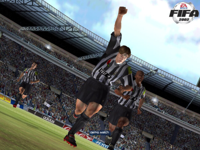 Screenshot do jogo FIFA Football 2002 (Foto: Divulgação)
