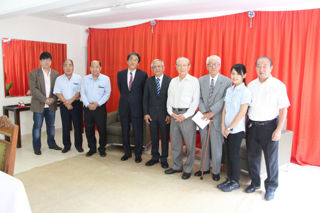 Visita do Embaixador do Japão na AJS