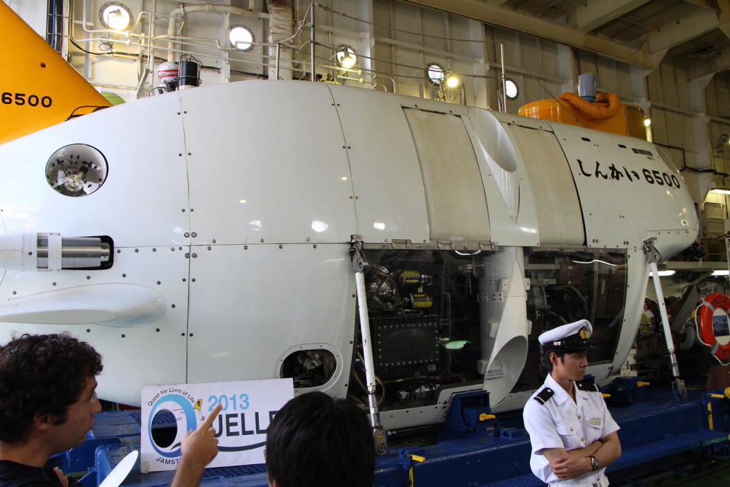 Submarino de pesquisa Shinkai 6500